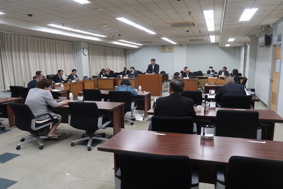 令和6年9月18日交通観光特別委員会の様子