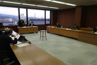 令和7年1月24日議会改革理事会の様子