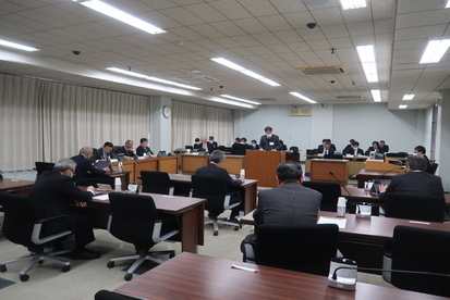 令和7年1月31日総務産業建設常任委員会の様子