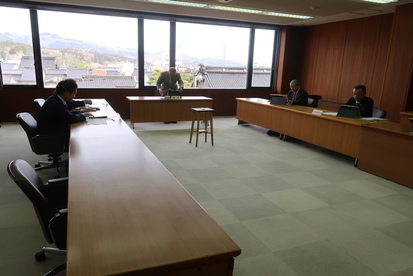 令和7年3月24日委員長会議の様子