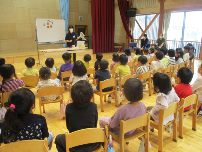 写真：虫歯予防教室