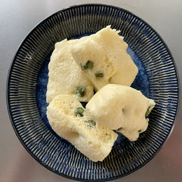 枝豆入り蒸しパン
