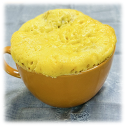 バナナマグカップケーキ