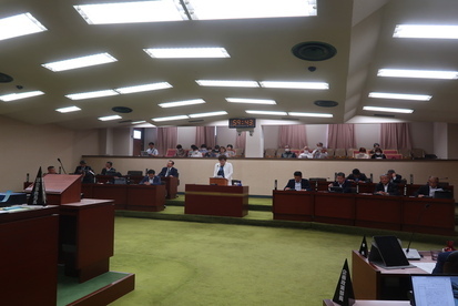 令和7年6月20日本会議の様子