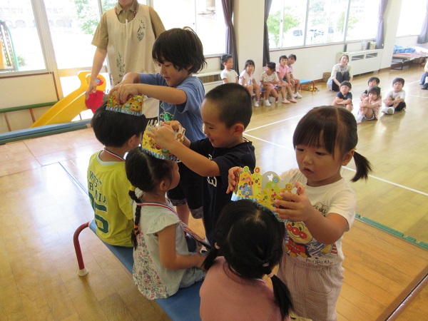 誕生会写真