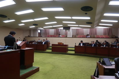 令和7年9月5日本会議の様子