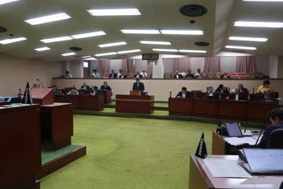 令和7年9月11日本会議の様子