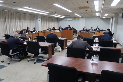 令和7年9月16日民生文教常任委員会の様子