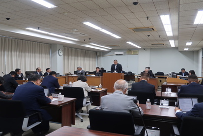 令和7年9月17日交通観光特別委員会の様子