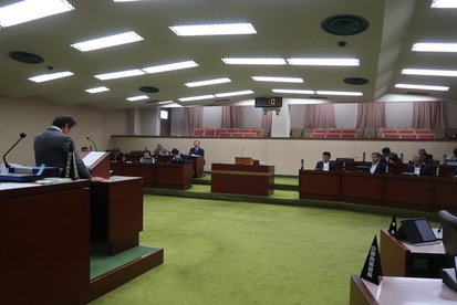 令和7年9月22日本会議の様子