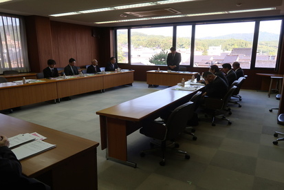 京都府井手町行政視察