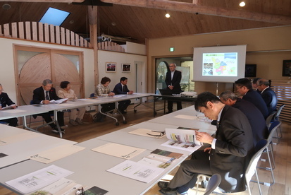 令和7年11月6日道の駅古今伝授の里視察の模様