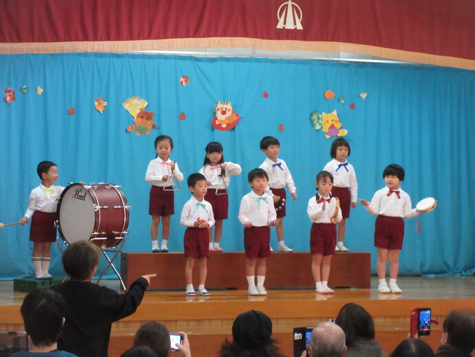 発表会4歳児