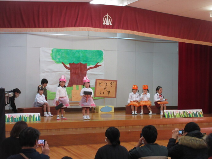 発表会3歳児