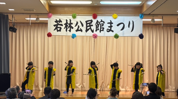 写真：公民館祭り（若林）
