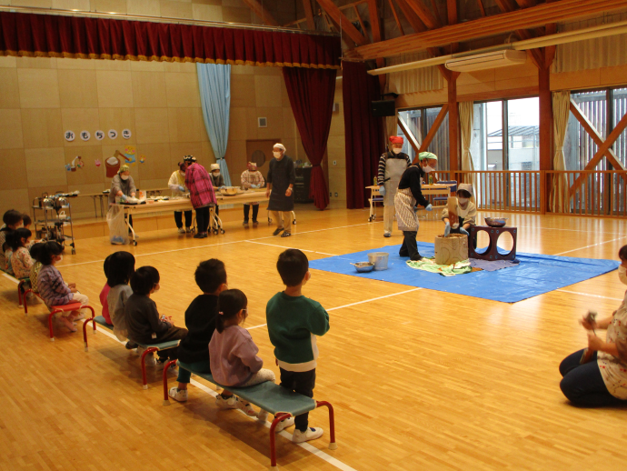 写真：もちつき