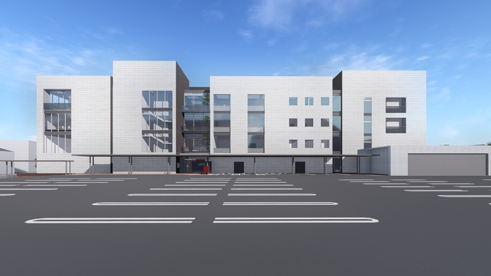 北正面からのイメージ