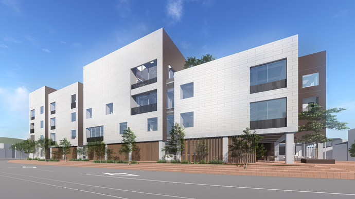 南東からのイメージ