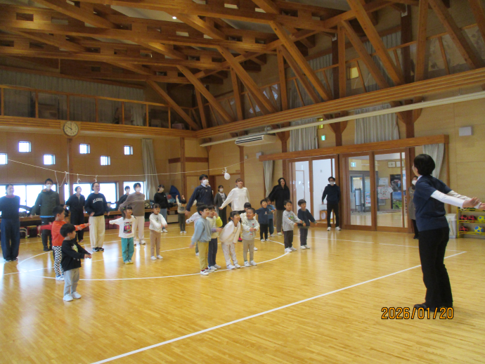 写真：保育参観