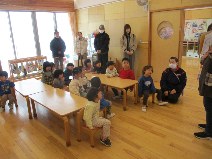 写真：保育参観