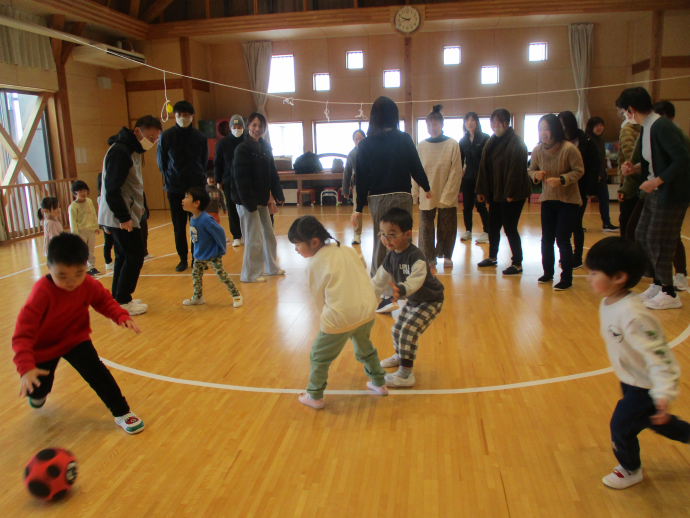 写真：保育参観