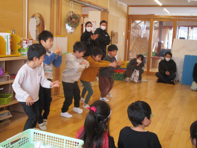 写真：保育参観