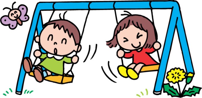 写真：4月行事予定イラスト