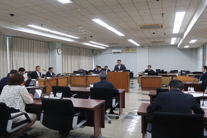 令和8年9月7日総務産業建設常任委員会の模様