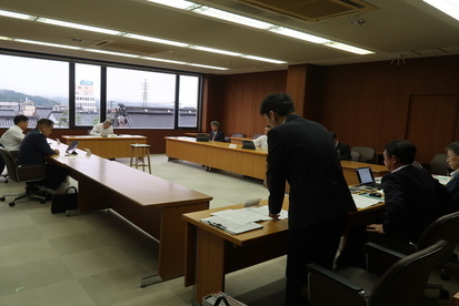 令和8年9月15日議会運営委員会の模様