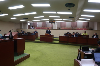 令和8年9月15日本会議の模様